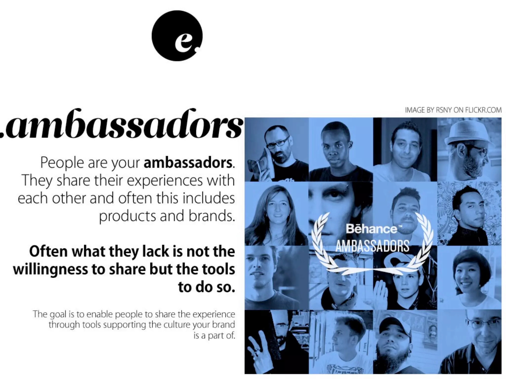 Outside - the future is not in front of us...