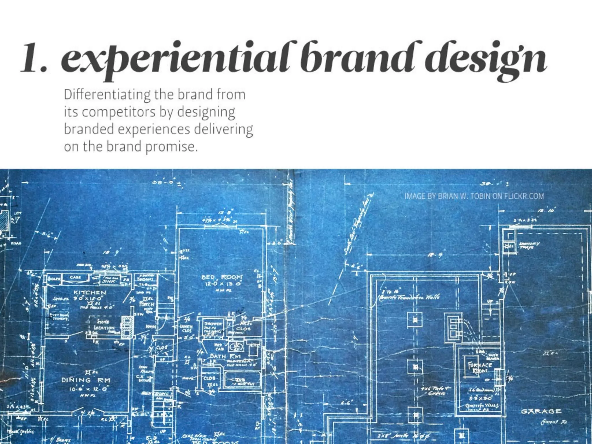 Outside - the future is not in front of us...