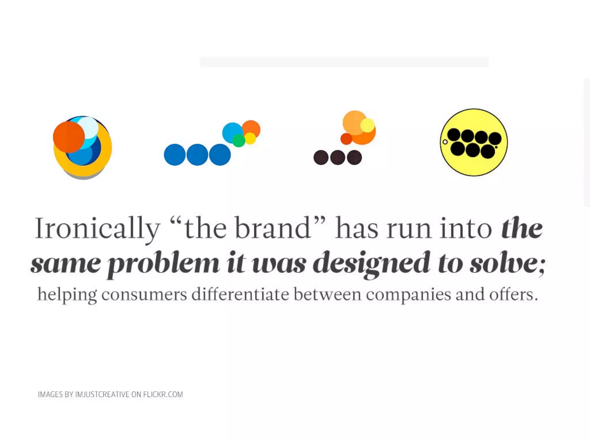 Outside - the future is not in front of us...