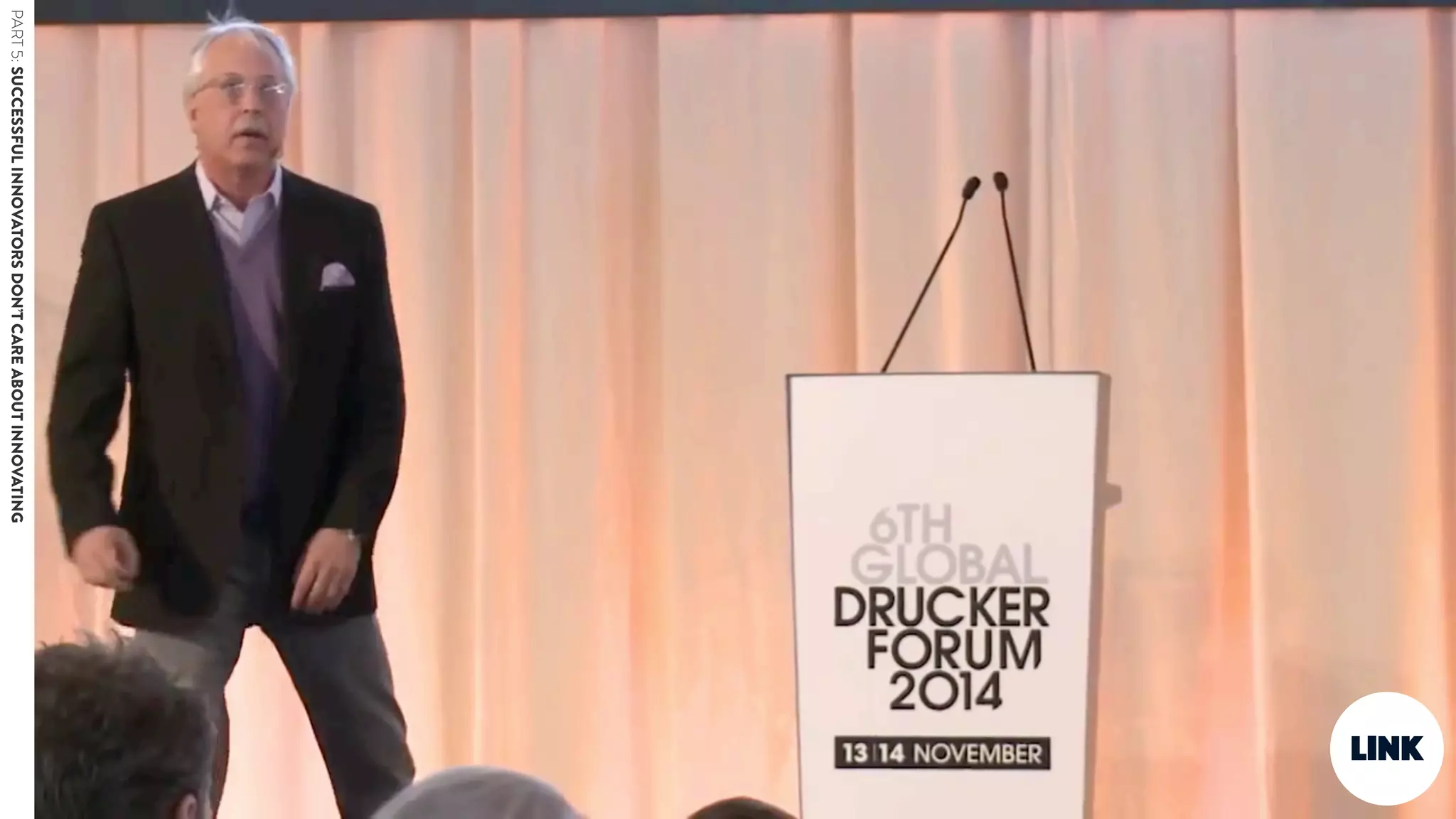 “So, the simplest explanation you’ll ever hear
of why succesful organizations ultimately
fail is this:
They fail when the leaders
fail to write of their own
depreciating intellectual
capital”.
- GARY HAMEL
link
PART5:SUCCESSFULINNOVATORSDON’TCAREABOUTINNOVATING
 