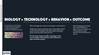 TECHNOLOGY IN THIS SENSE IS ANYTHING THAT ENABLES A TYPE OF BEHAVIOR TO ACHIEVE A DESIRED OUTCOME
example: a seminar, talk, sermon, class, workshop, game
PART3:THISISHOWTECHNOLOGYWORKS
HELGE
TENNØ
JOKULL
 