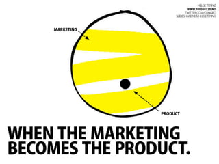 When Marketing Becomes The Product