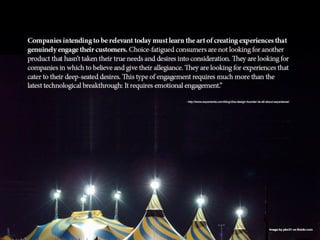 When the marketing becomes the product