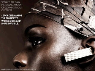 When the marketing becomes the product