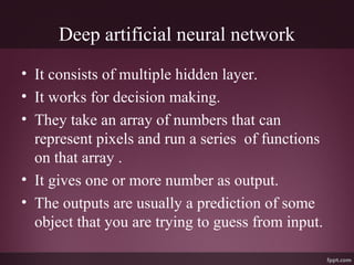 Multimedia Data Mining using Deep Learning | PPT