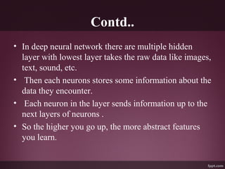 Multimedia Data Mining using Deep Learning | PPT