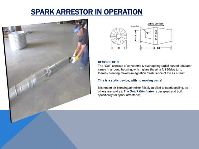 AAP Spark Arrestor Presentation 2017.01 Rev 01 | PPSX | Environmental ...