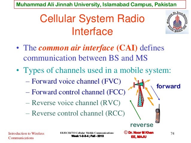 Wireless communication and cellular concept