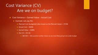 Earned Value Analysis | PPTX