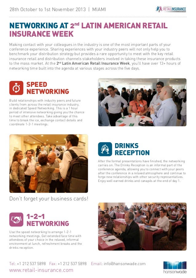 2nd Annual Retail Insurance Summit