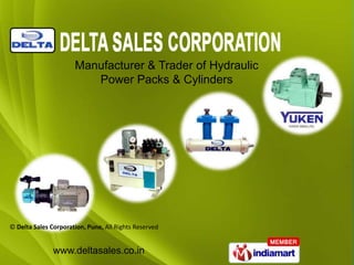 Manufacturer & Trader of Hydraulic
                         Power Packs & Cylinders




© Delta Sales Corporation, Pune, All Rights Reserved


               www.deltasales.co.in
 