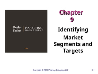 Marketing Management Identifying market segment | PPT