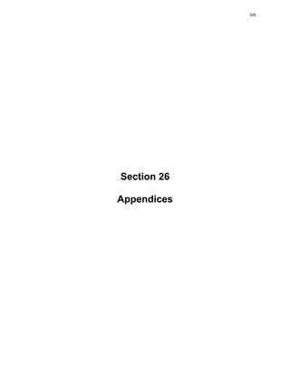 Section 26
Appendices
326
 