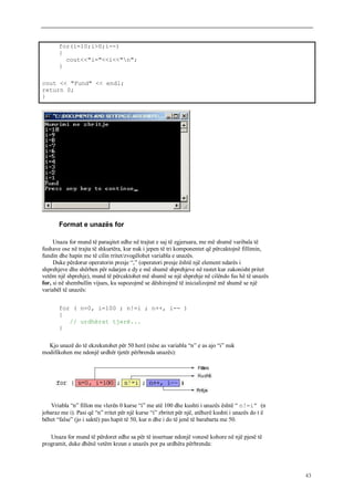 Gjuha programuese C++ | PDF