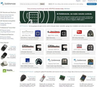 Solidremote Website Screenshot