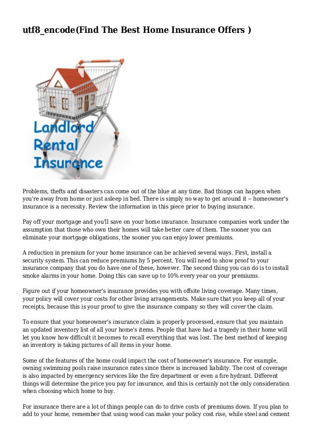 house insurance offers