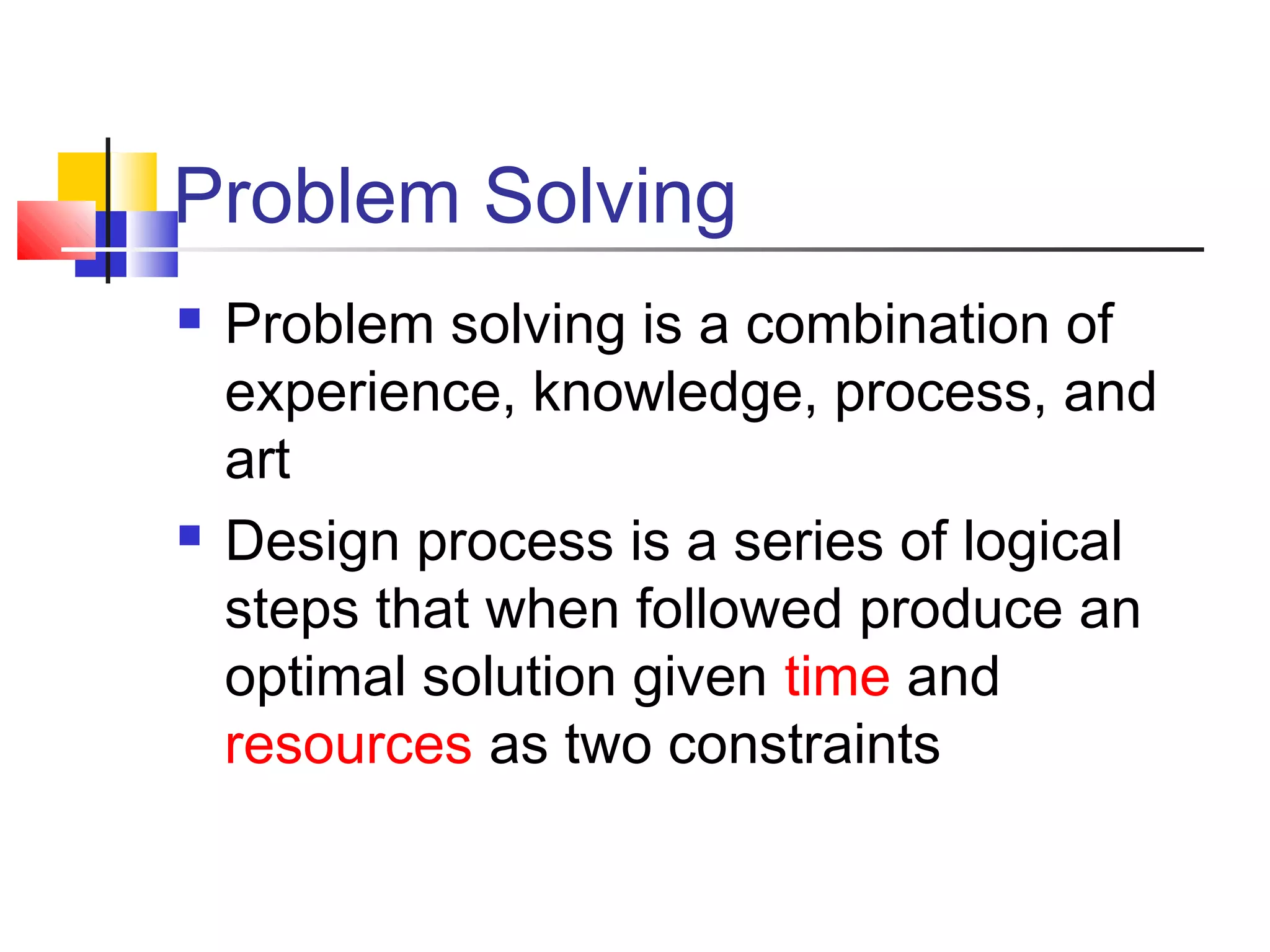 138755986 problem-solving-methods-ppt | PPT | Free Download