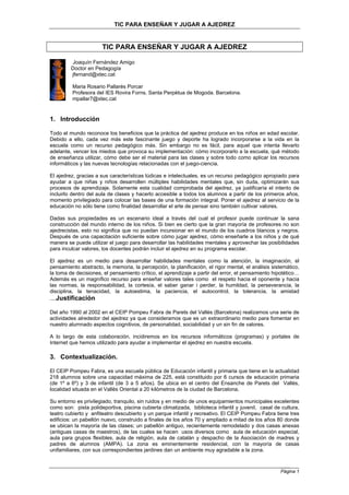 Presentación: La torre - Ajedrez - Educación Infantil - STEM