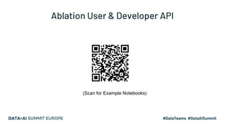 Ablation User & Developer API
(Scan for Example Notebooks)
 