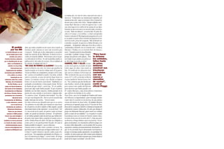 Abel, que había cumplido recién nueve años cuando su 
hermano partió, lamenta no tener más recuerdos para 
compartir: “Desde que se fue empezamos a escuchar 
todas las noticias de las Malvinas. Yo decía en la es-cuela 
con el pecho inflado: ‘Mi hermano está en la gue-rra 
defendiendo la Patria’. No sólo la familia estaba or-gullosa 
de él, sino todos los vecinos. Era el soldado de 
la colonia, el soldado del Lote 3”. 
“EN CASA SE PERDIO LA ALEGRIA”. De las islas 
jamás recibieron una carta. Las únicas que guardan las 
mandó estando en el servicio militar antes de la guerra. 
“Se las escribían sus compañeros, porque a él le costa-ba”, 
cuenta con humildad su madre. Una tarde, ya finali-zada 
la contienda, un jeep del ejército llegó hasta Los 
Gansos. Un teniente coronel y tres oficiales se bajaron 
frente a la casa del dueño, Juan Kusek. “Estábamos co-sechando 
a la tardecita y vimos pasar el jeep. Me hice 
la ilusión de que volvía”, cuenta Ana. “Yo, en cambio, 
pensé que algo malo había pasado. Vi que el patrón 
hablaba con mis hijos mayores. Estaba parada en la 
puerta de casa cuando se acercaron y alguien dijo: 
‘Lo mataron a Juan’. El patrón interrumpió: ‘Nos dije-ron 
que está desaparecido’. Pero yo ya no escuché más 
nada. Sentí que me moría...”, llora la madre. 
Los hijos tuvieron que abrazarla para que no se cayera. 
“La sentamos en una silla, pero mamá no reacciona-ba. 
El patrón se la llevó rápido a Villa Angela y quedó 
internada hasta el día siguiente”, recuerda Raúl. “Vol-ví 
y me acosté en la cama, sin querer comer ni tomar 
nada; me quedé así durante semanas... El sufrimien-to 
me había quitado todas las fuerzas que había teni-do 
para criar nueve hijos y ponerle el cuerpo a la co-secha. 
Estaba llena de dolor. Mi hija me obligaba a 
comer, pero yo no quería probar bocado. En casa se 
había perdido la alegría”, susurra Marciana. 
Durante meses ya nadie volvió a sentarse a la mesa: “No 
queríamos que se notara que un lugar estaba vacío”, di-ce 
Raúl. Y cuando volvieron a hacerlo, nadie ocupó el lu-gar 
de Juan. “Nos seguíamos apretando en el banco, co-mo 
si él estuviera por llegar”, cuenta Guido. El Gringo 
había tallado en el borde de la mesa sus iniciales, que aho-ra 
estaban ahí, a la vista de todos, marcando aún más su 
ausencia. “Compramos un mantel para taparlas, así 
mamá no las veía”, sigue su hermano. Pero el mantel no 
alcanzó para ocultar tanto dolor. “Siempre faltaba uno”, 
remata Raúl. Marciana se vistió de riguroso luto y cosió 
una cinta negra en los cuellos de las camisas de sus hijos. 
Durante un año en la casa no se escuchó radio, ni música, 
ni nada. “Todo era silencio”, recuerda Abel. El padre llo-raba 
en el campo, a escondidas, y a diario peregrinaba 
hasta la comisaría de Villa Angela para preguntar por su hi-jo. 
La madre no pudo volver a dormir sin despertar en mi-tad 
de la noche, presa de la angustia. “Sólo al dormir en-contraba 
consuelo; la guerra se había llevado a mi 
gringuito... Al despertar, sabía que él no iba a volver y 
comenzaba a llorarlo con el corazón roto”, confiesa 
Marciana. Y finaliza con un recuerdo lleno de tristeza y 
amor: “Cuando ponía la mesa llamaba 
a mis hijos. Y gritaba ‘¡Gringo, Gringo!’, 
porque me parecía verlo afuera... Pero 
era Guido el que estaba cerca de la ca-sa. 
Mi Gringo ya no iba a volver”. 
HAMBRE, FRIO Y VALOR. A trein-ta 
años de la guerra, la madre de Juan 
Carlos sigue sin saber cómo murió su 
hijo. El certificado de defunción dice 
que cayó en combate el 28 de mayo de 
1982. La historia dice que en esa fecha, 
entre el 27 y el 29, en las islas se libró la 
cruenta batalla de Darwin-Goose Gre-en. 
“Nos contaron que fue herido por 
“Para hacer 
la defensa 
los soldados, 
faltos hasta 
de palas, 
debieron 
construir sus 
trincheras 
cavándolas 
con sus 
cascos y 
utensilios 
de cocina”, 
contó el 
oficial Piaggi. 
una bomba y murió al día siguiente; 
pero nunca vino nadie del Ejército 
para decirnos qué había pasado con 
él”, explica Marciana, y deja al descubierto el abandono 
que sufrieron las familias de los caídos. 
Oscar Teves, autor de La batalla de Pradera del Ganso 
(de Ediciones La Argentinidad), quien investigó durante 
cuatro años lo ocurrido en esa derrota, da una primera 
certeza del destino de Juan Carlos: “El soldado Monzón 
pertenecía al Segundo grupo de la 2ª Sección de Tira-dores 
de la Compañía A del RI 12. Estaban al mando del 
subteniente Gustavo Malacalza. El cabo que dirigía el 
grupo era Edmundo Marcial, quien murió en combate 
junto a cuatro de sus soldados”. La compañía A ocupaba 
la pendiente norte en el istmo de Darwin. Quince minu-tos 
antes de las once de la noche del 27, y bajo una perti-naz 
llovizna, el fuego británico atacó esa posición. “Los in-gleses 
avanzaban y los muchachos abrieron fuego con 
la única MAG disponible y con los fusiles FAP. Los pozos 
argentinos estaban permanentemente iluminados, lo 
que no les permitía hacer demasiados movimientos, 
porque el enemigo podía apuntarles con facilidad. En 
cambio, la única guía que ellos tenían para disparar 
era la partida de las balas trazantes que venían desde el 
fondo de la negra oscuridad”, describe Teves. 
El pedido 
por los NN 
La familia Monzón es una 
de las tantas que le han 
enviado una carta a 
Cristina Kirchner pidiendo 
por la identificación de sus 
hijos. La Presidenta le 
solicitó a la Cruz Roja 
Internacional que 
implemente las medidas 
necesarias para identificar 
a los caídos. La causa, 
impulsada por los 
veteranos Julio Aro y José 
Raschia, de la Fundación 
No Me Olvides, con el 
apoyo de David Zambrino, 
del Centro de Ex Soldados 
Combatientes de Malvinas 
del Chaco, Ernesto Alonso, 
presidente de la Comisión 
Nacional de Ex 
Combatientes de Malvinas, 
y esta redactora, cuenta 
con el aval de los 
ministerios de Justicia y 
Relaciones Exteriores. 
Todos los que deseen 
solicitar el ADN pueden 
firmar una carta dirigida a 
la Presidenta, que se 
facilitará en forma personal 
o a través de estos correos: 
Info@nomeolvides.org.ar; 
cescem.chaco@gmail.com 
y gabymcociffi@gmail.com 
 