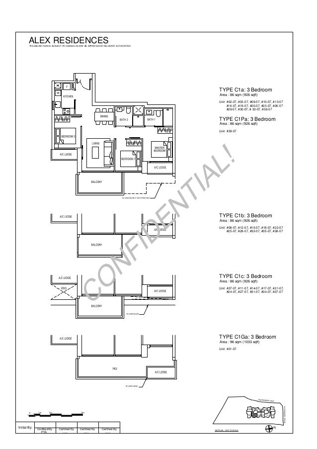Alex Residences Floor Plan Draft