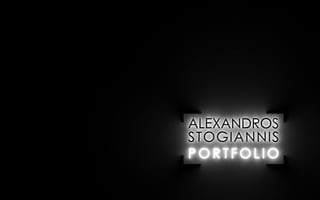 Alexandros Stogiannis_Professional_ Portfolio