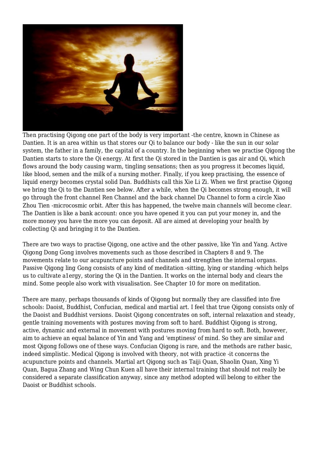 Martial Arts Qigong for Health and Vitality