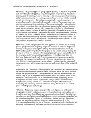 Information Technology Project Management Providing Measurable ...