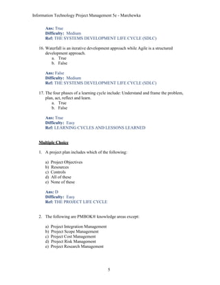 Information Technology Project Management Providing Measurable ...