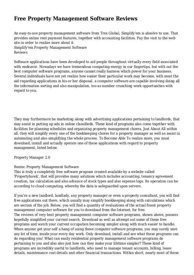 rental property management software reviews
