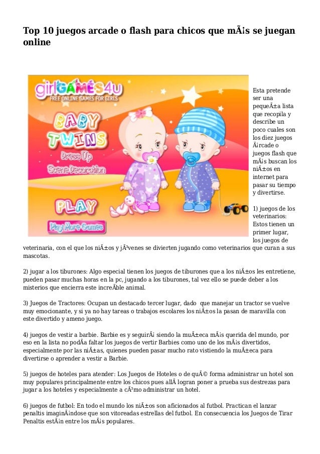 juegos en linea para niñas barbie