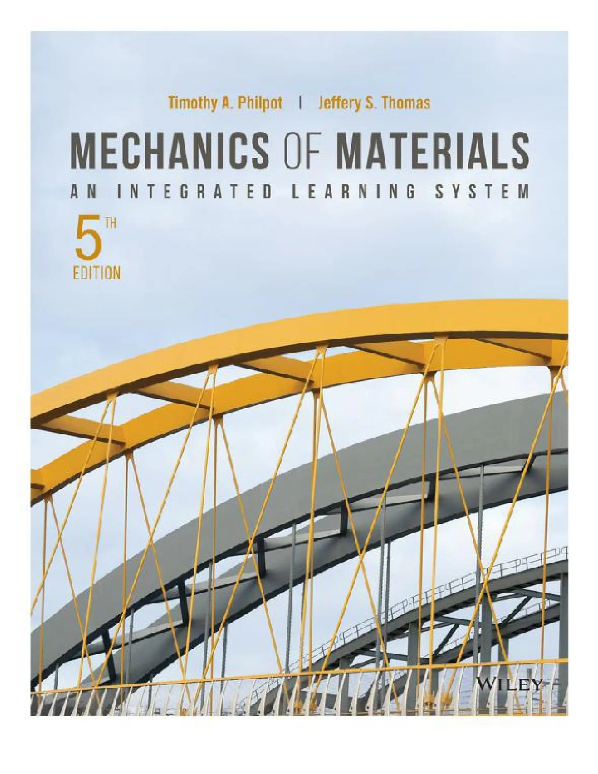 (eBook PDF) Mechanics of Materials : An Integrated Learning System 5th ...