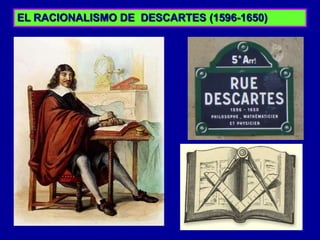 EL RACIONALISMO DE DESCARTES (1596-1650)
 