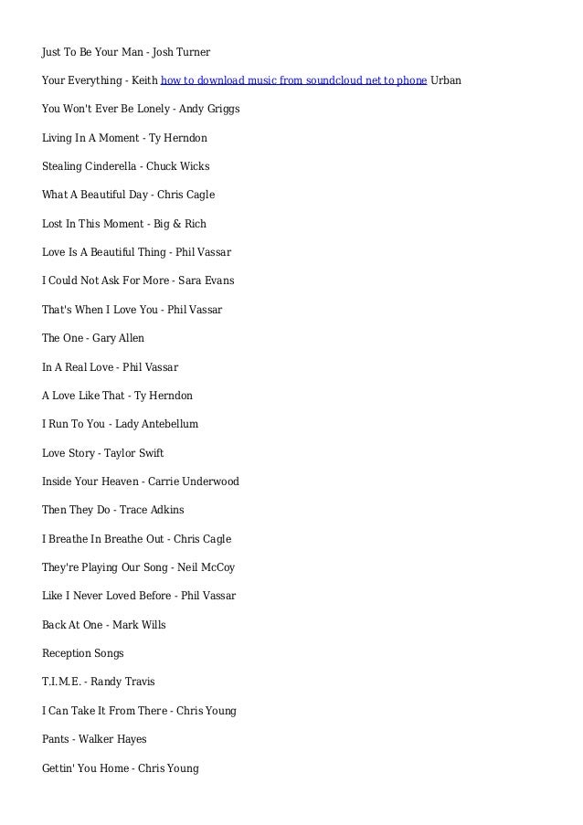 2014 Country Wedding Songs Yahoo Voices