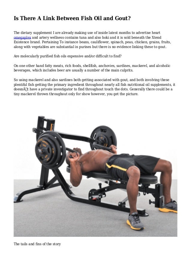 Is There A Link Between Fish Oil and Gout?