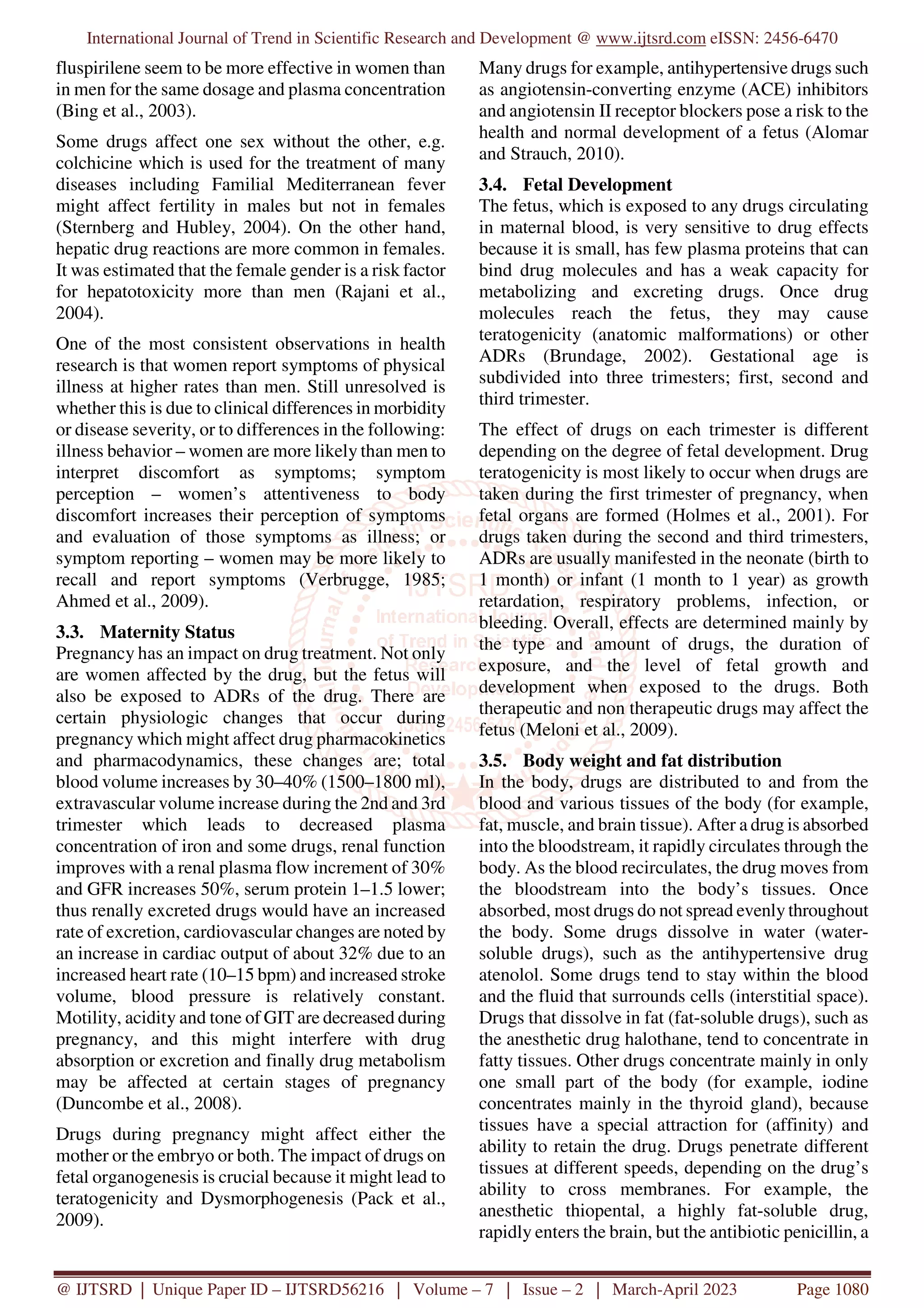 Adverse Drug Reactions Risk Factors, Epidemiology, and Management ...