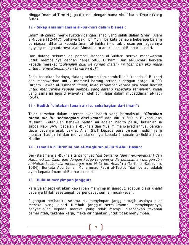 "139 Faedah Hadith"