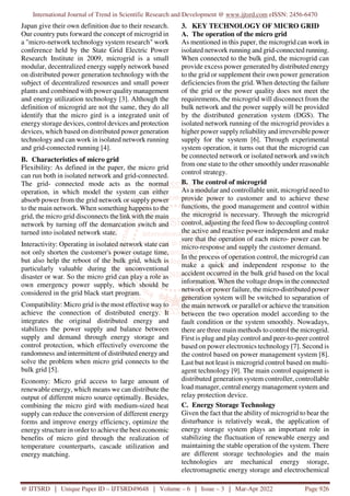 Microgrid Technology with Distributed Energy - A Review | PDF