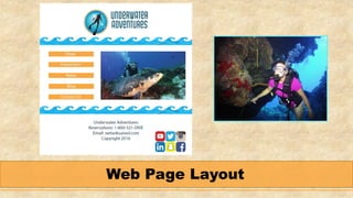 Web Page Layout
 