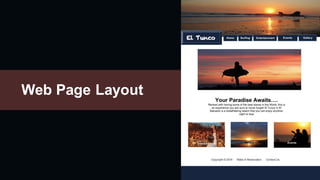 Web Page Layout