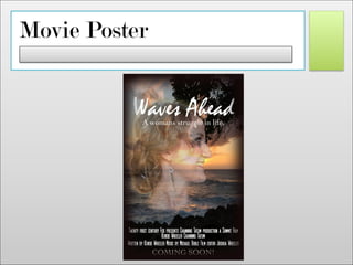 Movie Poster
Twenty first century Fox presents Channing Tatum production a Summit Film
Kensie Wheeler Channing Tatum
Written by Kensie Wheeler Music by Michael Buble Film editor Joshua Wheeler
A womans struggle in life.
COMING SOON!
 