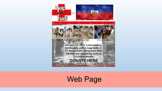 Web Page
 