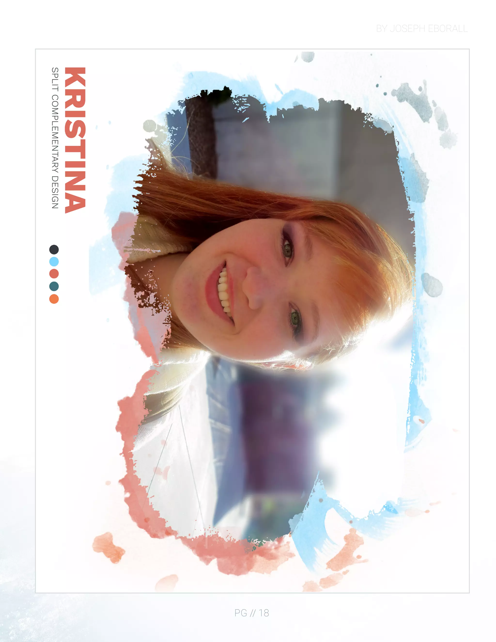 BY JOSEPH EBORALL
PG // 18
 