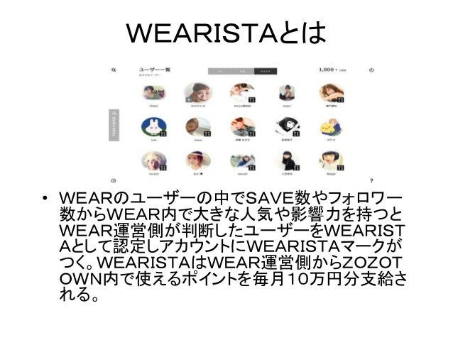 Wear Tmから見る可能性 Wear Tmから見る可能性