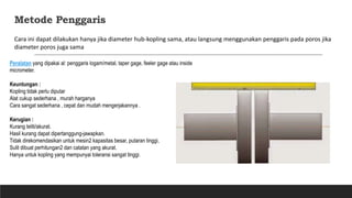 Metode Alignment ALIGNMENT COUPLING PUMP proses enginering | PPTX