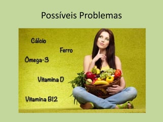 Possíveis Problemas
 