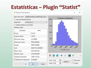 Estatísticas – Plugin “Statist”
 