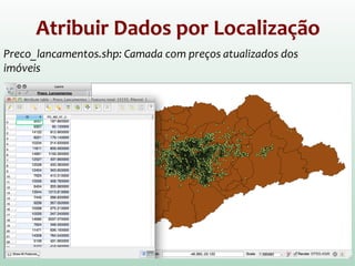 Operações Geográficas
Envoltória Convexa
Empreendimentos Residenciais RMSP (1985 a 2011)
 