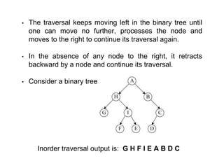 Tree Traversal Algorithm in Data Structure | PPTX