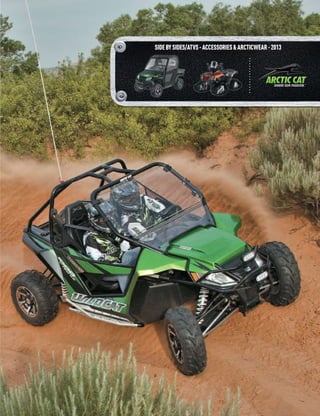 SIDE BY SIDES/ATVS - ACCESSORIES & ARCTICWEAR - 2013
 